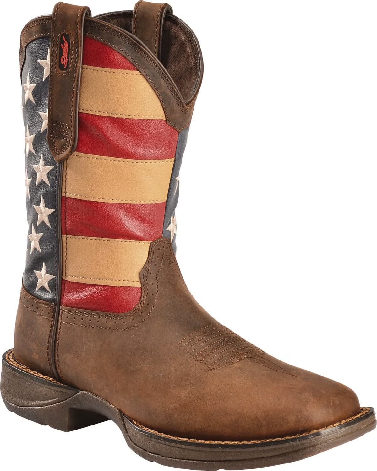 REBEL™ BY DURANGO® PATRIOTIC PULL-ON WESTERN FLAG BOOT
