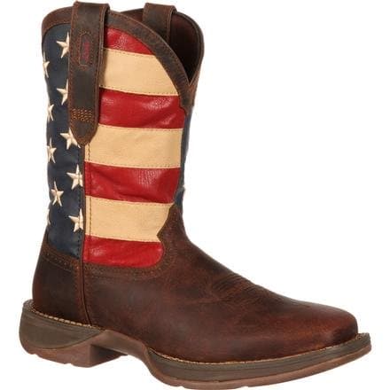 REBEL™ BY DURANGO® PATRIOTIC PULL-ON WESTERN FLAG BOOT